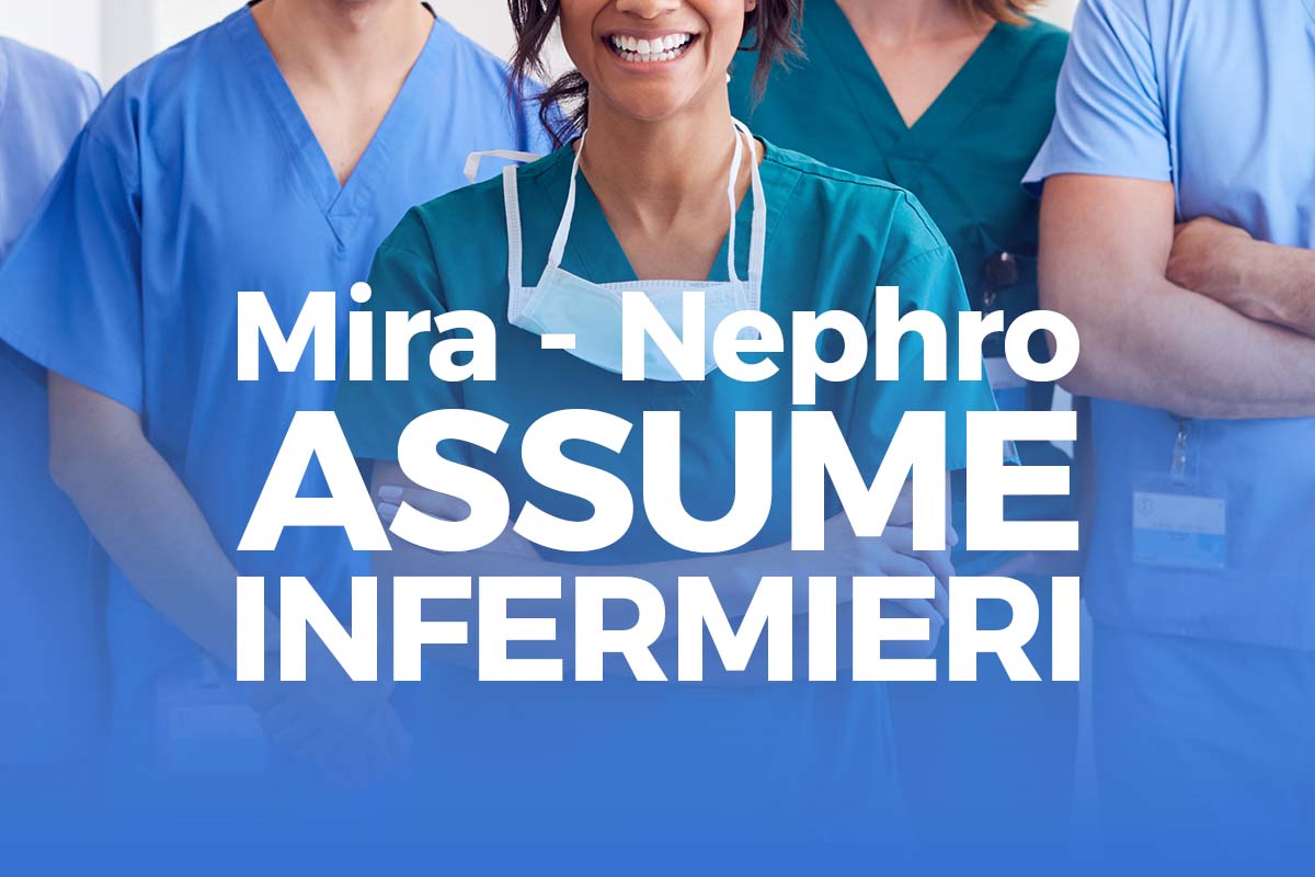 Mira nephro assume infermieri per ambulatorio di dialisi